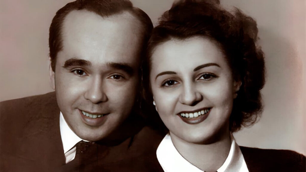 Eva Todor e seu marido