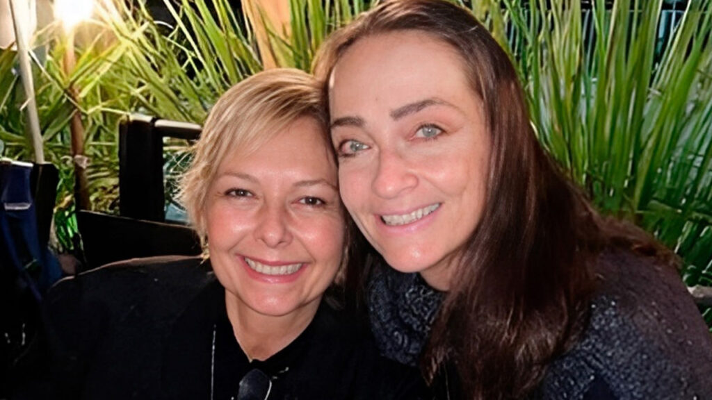 Marianne Ebert e amiga