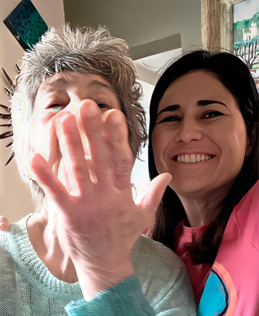 Rejane Schumann e Deise Falci