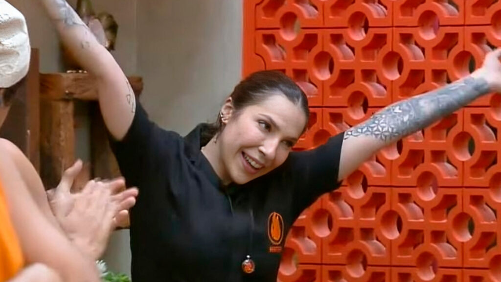 Martina Sanzi venceu a primeira Prova de Fogo