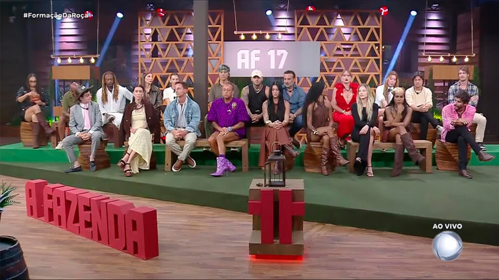 Formação da segunda roça de A Fazenda 17