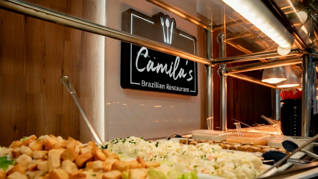 Buffet do Camila's Restaurant em Orlando