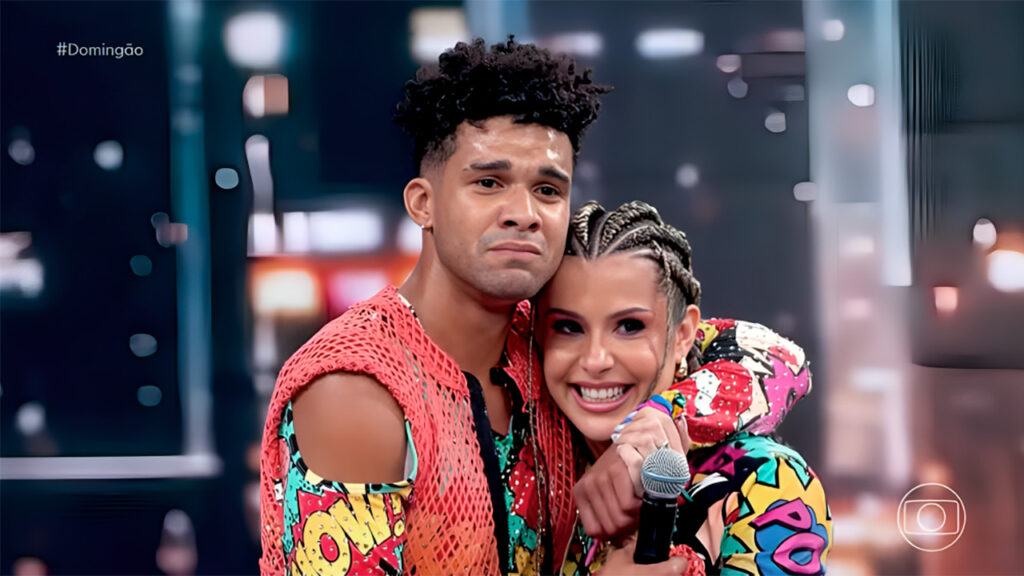 Lucas Leto e Mayara Araújo na Dança dos Famosos