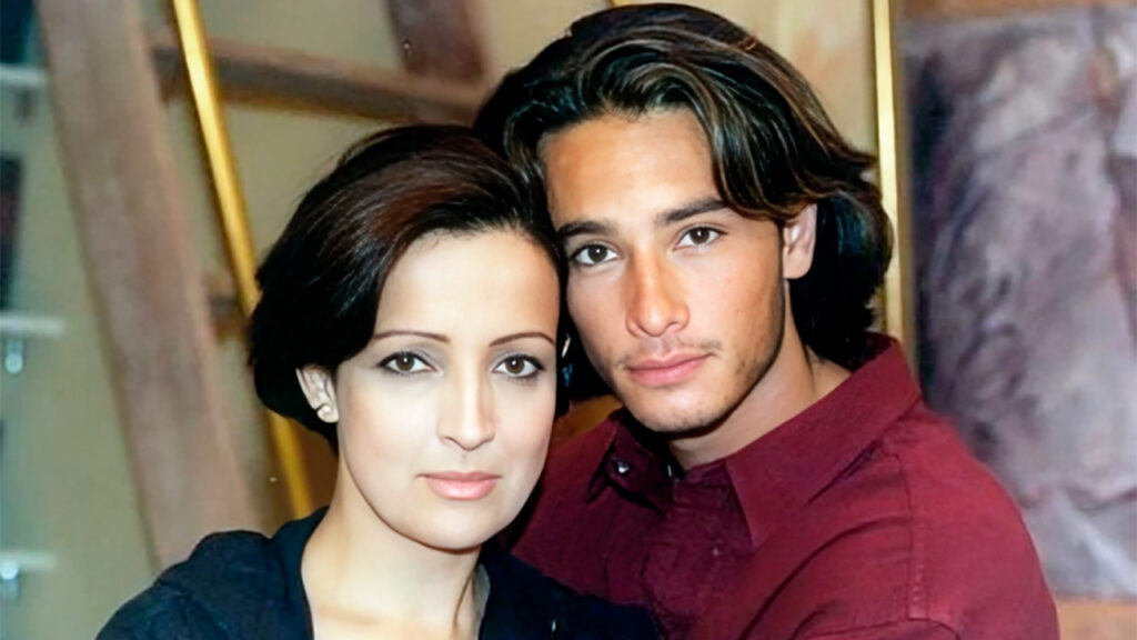 Betty Lago e Rodrigo Santoro em O Amor Está no Ar