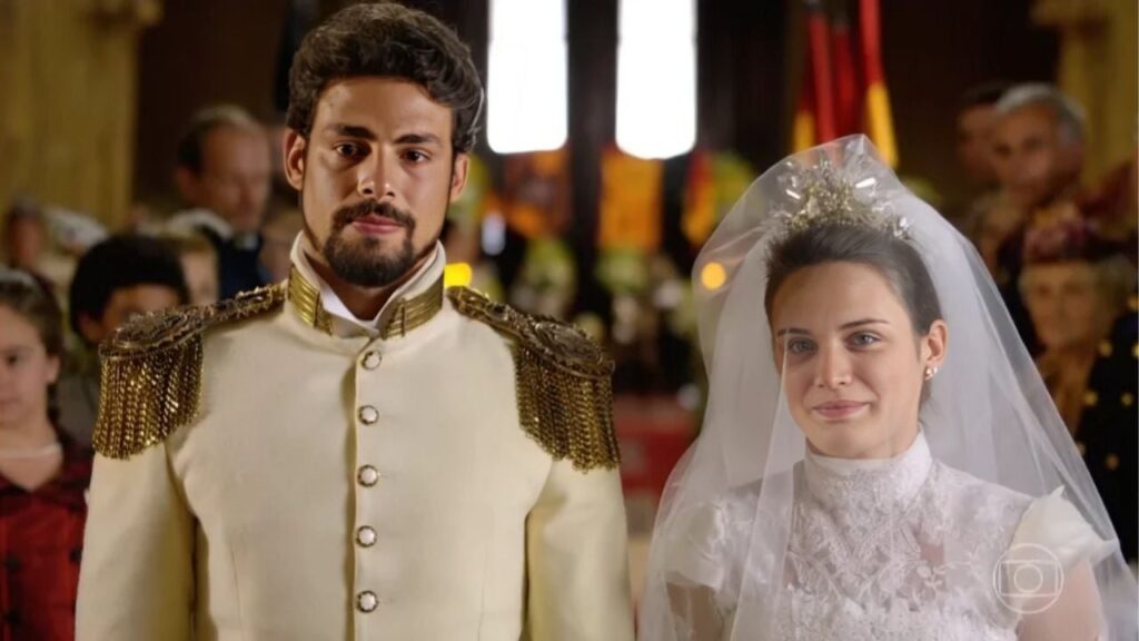 Saiba quem fica com quem no final de Cordel Encantado Cauã Reymond e Bianca Bin em Cordel Encantado