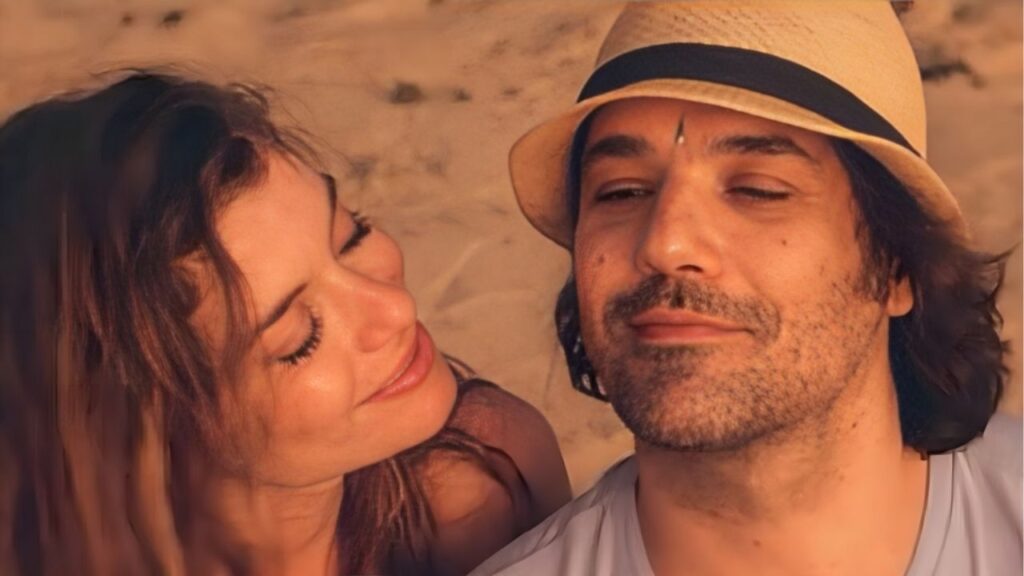 Alinne Moraes e Mauro Lima em foto publicada no Instagram