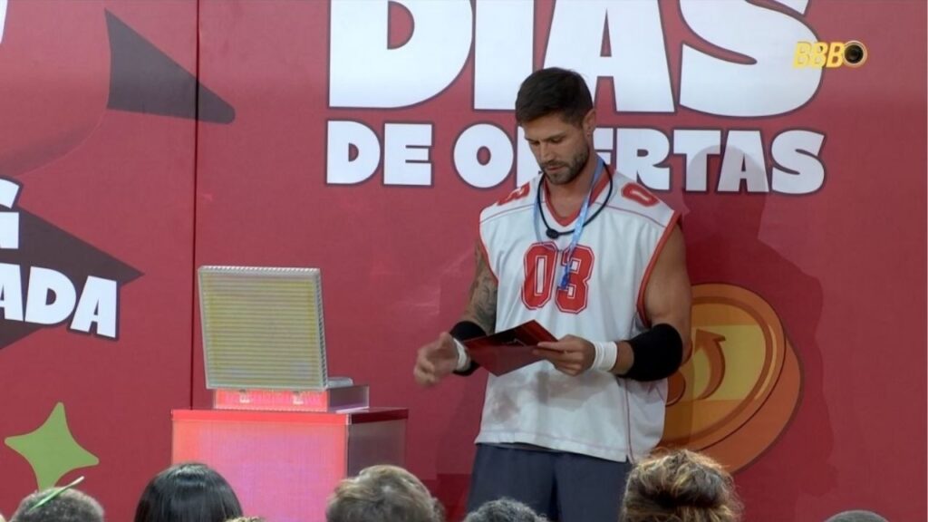 Jonas na Prova do Anjo do BBB 26