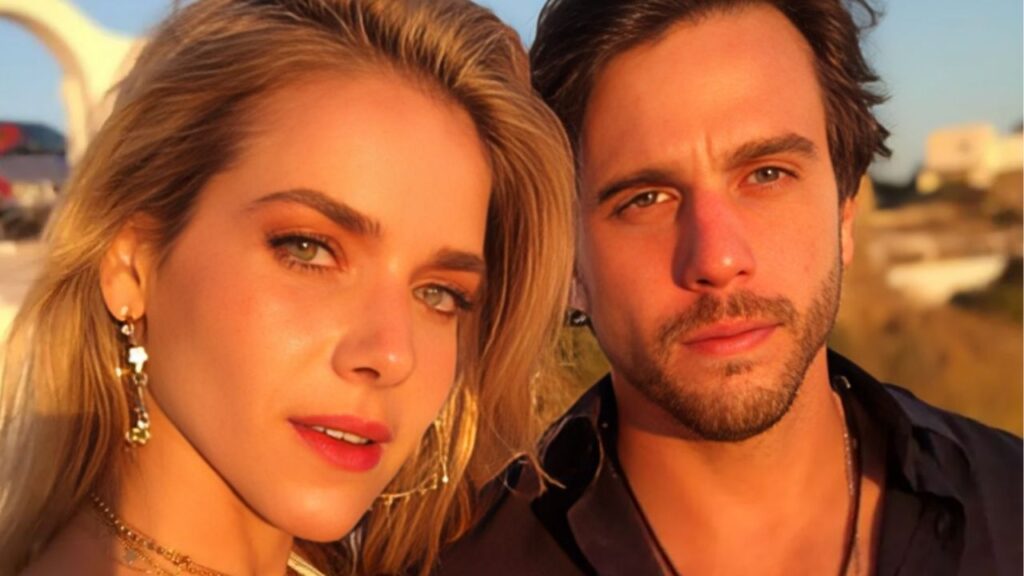 Monique Alfradique e seu namorado Beto Moraes