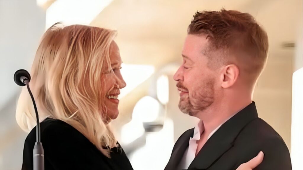 Catherine O'Hara e Macaulay Culkin