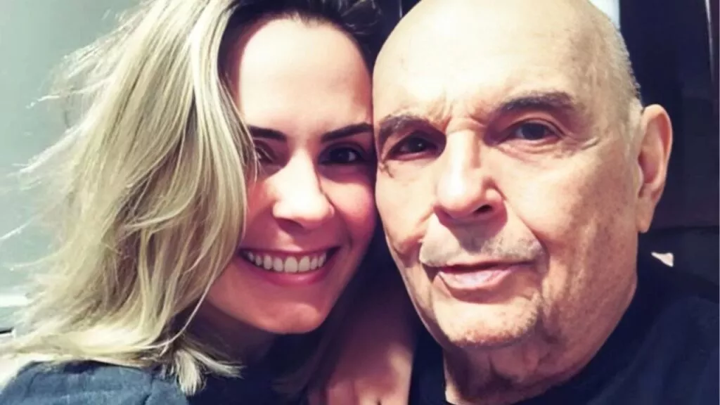 Ana Paula Renault e seu pai, Gerardo