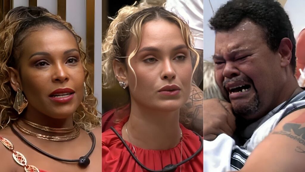 Sol Vega, Sarah Andrade e Babu Santana no quarto paredão do BBB 26