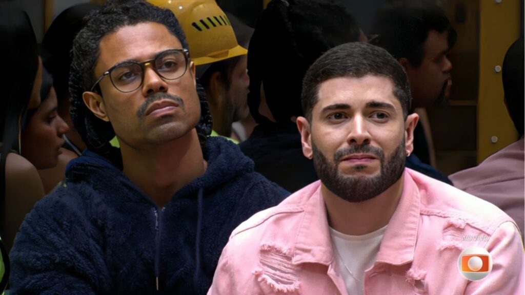 Breno e Marcelo no BBB 26