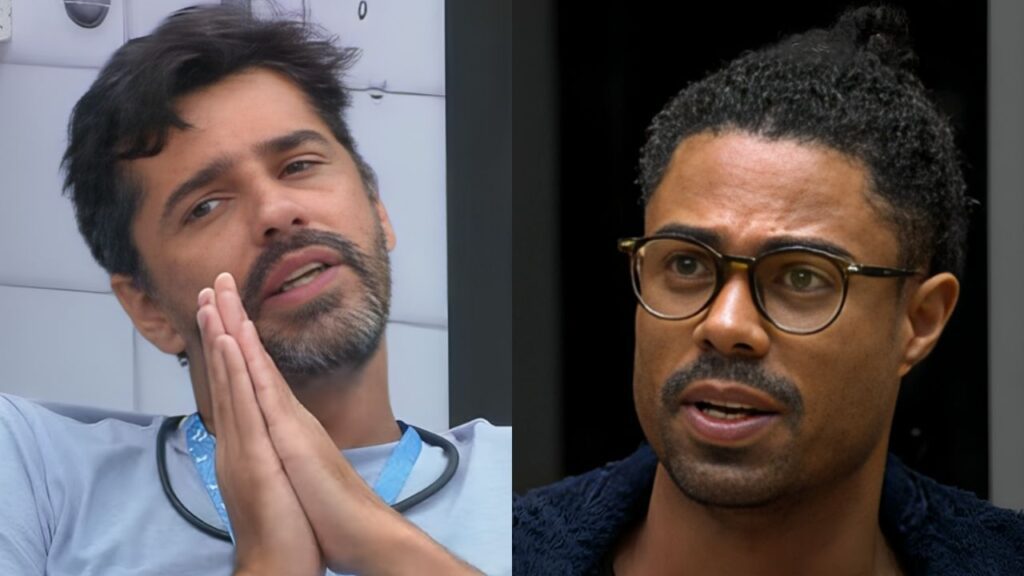 Alberto Cowboy e Breno no BBB 26