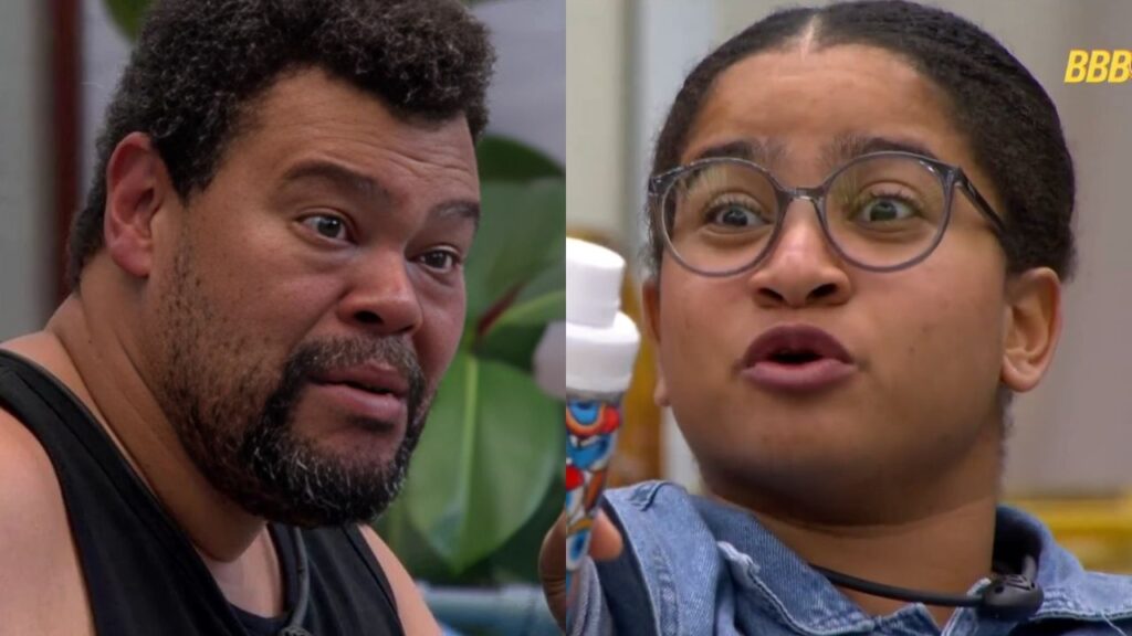 Babu Santana e Milena no BBB 26