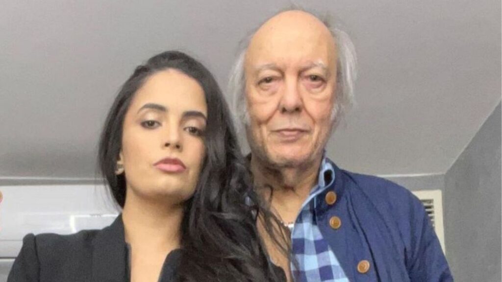 Fernanda Esteves e Erasmo Carlos