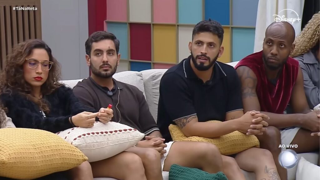 Nikita, João Victor, Jovan e Vini na Casa do Patrão
