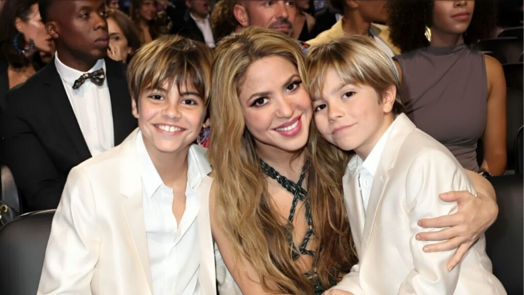 Shakira e filhos
